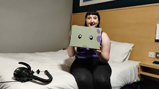 SHOSU inflatable lilac Dinosaur with SPH unboxing \u0026 inflating