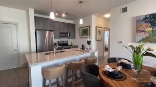 F Floor Plan Model, 2 bd / 2 ba