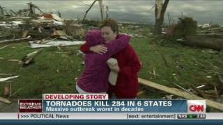 CNN: Tornado victims stunned by devastation