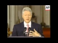 USA: PRESIDENT CLINTON ON CUBAN BOY COURT RULING