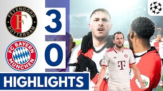 Feyenoord vs Bayern Munich (3-0) Extended HIGHLIGHTS || UEFA Champions League 2025