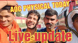 AOC  physical Today Live | Army AOC 2023 physical❘ Aoc fireman physical |aoc physical Running race