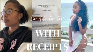 Mrs Latruth shows lie detector test and receipts that she was telling the truth