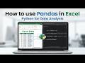 Python in Excel - How to create and filter Pandas dataframes
