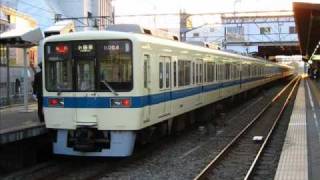 小田急8000形 走行音 デハ8003 界磁チョッパ車 相武台前～座間【2010年】