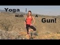 Gun Yoga! TRICK SHOT - Balance | Kirsten Joy Weiss