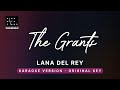 The Grants - Lana Del Rey (Original Key Karaoke) - Piano Instrumental Cover with Lyrics