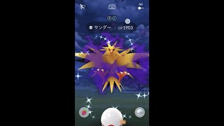 シャドウサンダー　ゆっくりトークでレイド検証　3人討伐イメージ　ポケモンGO