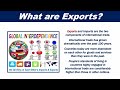 what are exports