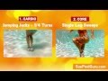 Glam Legs & Sleek Abs- Aqua Aerobic Exercise- http://www.SuePoolGuru.com