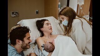 Revealing Our Baby's Name!!! + Meet Our Baby Girl! (Birth Vlog Pt. 2)