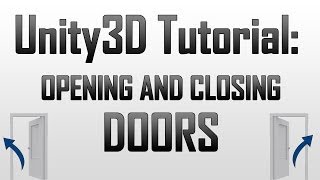 [Unity4] Opening doors using raycasting (JavaScript)