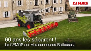 60 ANS séparent ces deux MOISSONNEUSES-BATTEUSES !