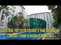 MODERN CENTRAL PATTAYA STUDIO & ONE BEDROOM CONDO REVIEW CITY CENTER RESIDENCE FROM 9,000BHT MONTHLY