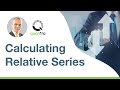 How to calculate Relative Series | By Laurent Bernut | Quantra Courses | Python in Trading