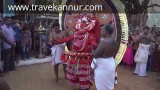 Panchuruli Theyyam (Travel Kannur Kerala Videos)