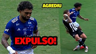 GABIGOL EXPULSO POR COTOVELADA EM LYANCO! Cruzeiro x Atlético-MG