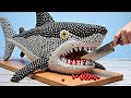 Hunting GIANT SHARK to make SUSHI with Magnetic Balls🦈 Satisfying ASMR Magnet Cooking