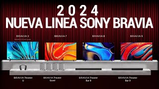 🔥Nueva Línea de TELEVISORES Sony BRAVIA 4K 2024🔥