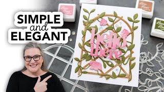 This Card is Easier Than it Looks! Simple Touches add SO Much!