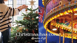 London Christmas ｜ Welcome to Christmas in London  ｜ Decorate a fir tree and go to Winter Wonderland