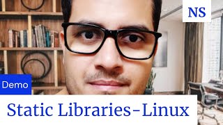 How to create Static Libraries | Archives | Demo | Linux