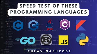 (2025)Fastest Programming Language C, C++, Python, Java, Kotlin, C#, Rust, JavaScript, Go Speed Test