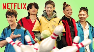 The cast of Avatar: The Last Airbender Try Bowling with Cabbages | Netflix