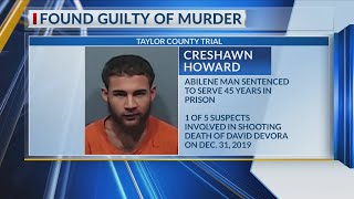 Abilene man found guilty, sentenced to 45 years for New Year’s Eve homicide