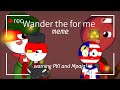 Wander the for me meme || Countryhumans || Warning PKI and Mpaja