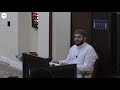 hadeeth weekly straightening the rows in prayer imam taleb alsafi