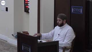 Hadeeth weekly : Straightening the rows in prayer | Imam Taleb AlSafi