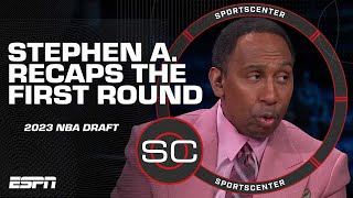Stephen A.’s NBA Draft first-round thoughts | SportsCenter
