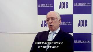 JCIE50周年記念事業 | インタビューシリーズ　第１弾　ジェラルド・カーティス　コロンビア大学政治学部名誉教授