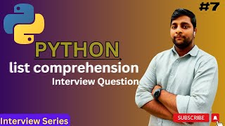List Comprehension Interview Question | Python Interview Series | Coding Interview For Data Science