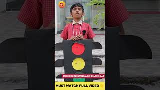 TRAFFIC SIGNAL MEANING TELL ABOUT THE SCHOOL BOY -BY SRI KRISH INTERNATIONAL SCHOOL(CBSE)