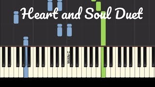 How to play Heart and Soul duet on the piano