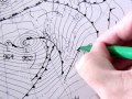 Synoptic chart wind interpretation