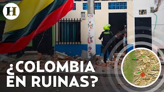 Sismo de magnitud 5.6 deja considerables daños en Colombia; estas son las impactantes imágenes