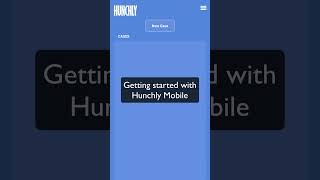 Hunchly Mobile Quickstart Guide