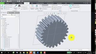 [CREO TUẤN NGUYỄN] Creo Basic - Bài 21: Bánh răng trụ trên Creo Parametric.