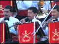 The Indian Army Symphonic Band performing on the India Gate lawns in the Capital