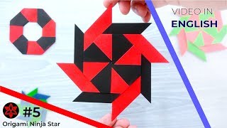 Origami Ninja Star #5 Transforming 8-Pointed Shuriken