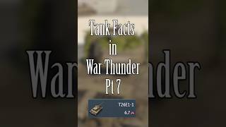 Tank Facts in Thunder | T26E1-1 Super Pershing | #warthunder #warthundertanks #wt #gaijin #shorts