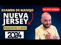 EXAMEN TEORICO DE MANEJO NEW JERSEY 2024 I Aprobarás con estas preguntas