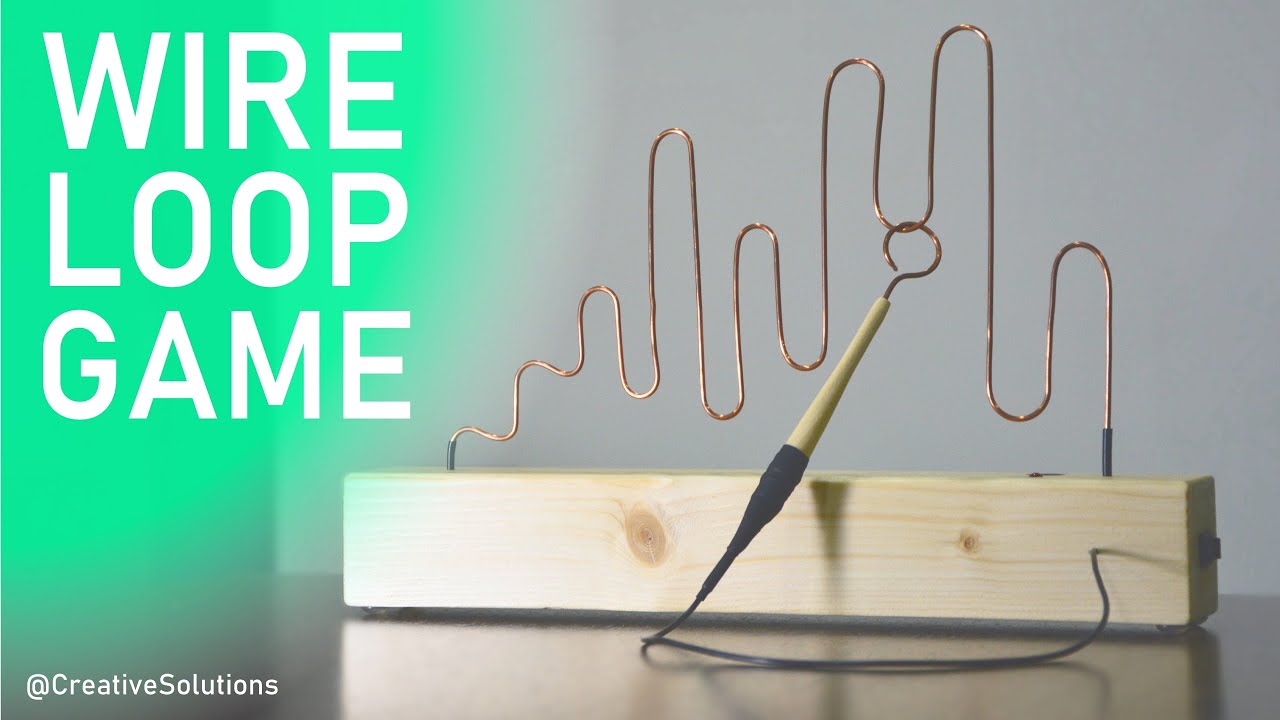 Wire Loop Game Diy Youtube