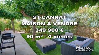 SAINT-CANNAT - MAISON A VENDRE - 349 900 € - 90 m² - 4 pièce(s)