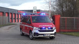 [Neufahrzeug | Durchsage] Einsatzfahrten Berufsfeuerwehr Neumünster