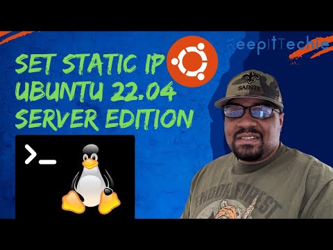 How to set a static IP address in Ubuntu Server 22.04