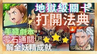 『神魔之塔』怠惰之罪 ‧ 金恩隊 | 0石通關 | 解全妖精成就 面對世界的真相【打開法典 地獄級】